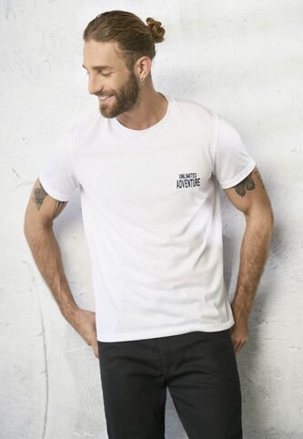 Camiseta Hombre Blanco Rutta 1855 Rutta