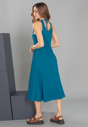 Vestido Corto Mujer Azul Rutta 105255