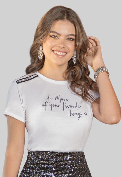 Camiseta Mujer Blanco Rutta 106086