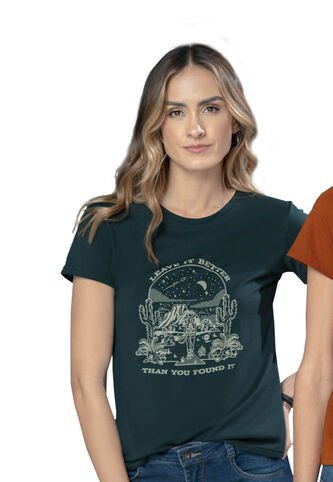 Camiseta Mujer Verde Botella Rutta 4795 Rutta