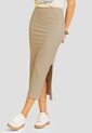 Falda Larga Mujer Latte Rutta 79567 de Rutta