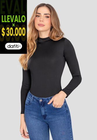 Camibuzo Mujer Negro Rutta 105258 Rutta