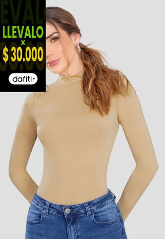 Camibuzo Mujer Beige Rutta 105258 Rutta