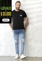 Camiseta Hombre Negro Rutta 1855 de Rutta