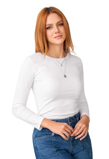 Camibuzo Mujer Blanco Rutta 1119