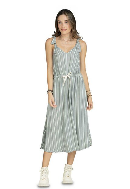 Vestido Largo Mujer Multicolor Rutta 3813