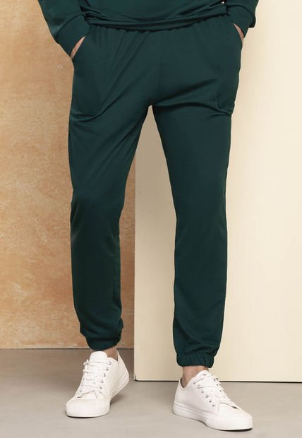 Pantalon Hombre Verde Botella Rutta 91520