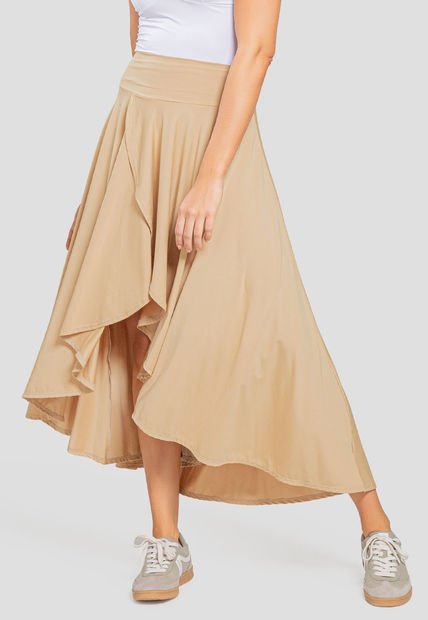 Falda Larga Mujer Caramelo Rutta 107385
