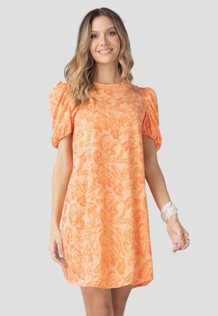 Vestido Corto Mujer Estampado Rutta 2796