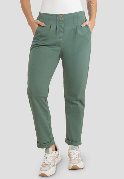 Pantalón Mujer Musgo Rutta 106892