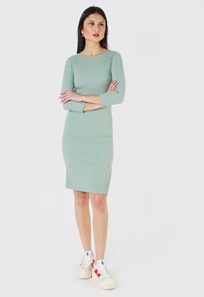 Vestido Verde Oliva Rutta