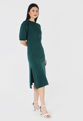 Vestido Verde Botella Rutta