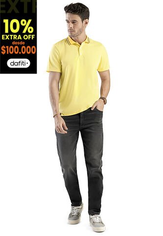 Jean Hombre Negro Rutta 6437 Rutta