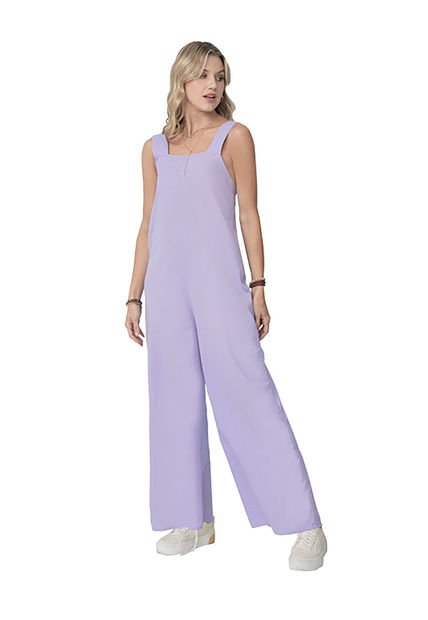 Enterizo Largo Mujer Lila Rutta 6395
