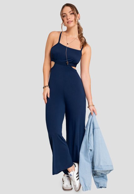 Enterizo Largo Mujer Azul Rutta 104165