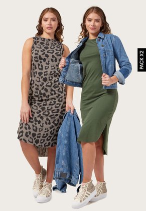 Vestido Dúo Multicolor Rutta