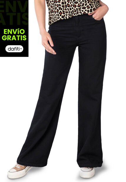 Jean Mujer Negro Rutta 5373