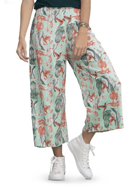 Pantalón Mujer Estampado Rutta 91462