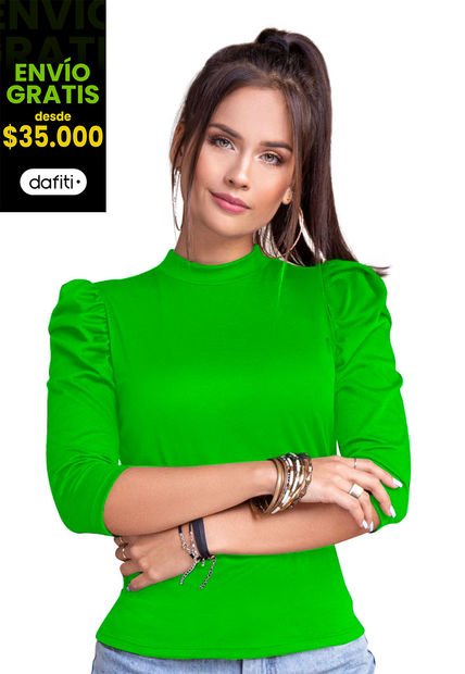 Blusa Mujer Verde Rutta 71598