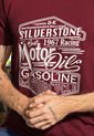 Camiseta Hombre Vinotinto Rutta 106207 de Rutta