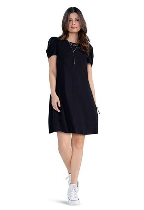 Vestido Corto Mujer Negro Rutta 3772