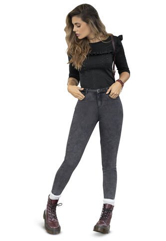 Jean Mujer Negro Rutta 78418 Rutta