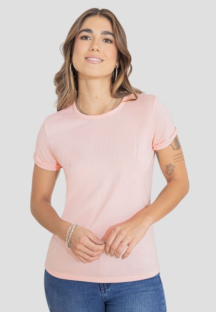 Camiseta Mujer Palo De Rosa Rutta 77403