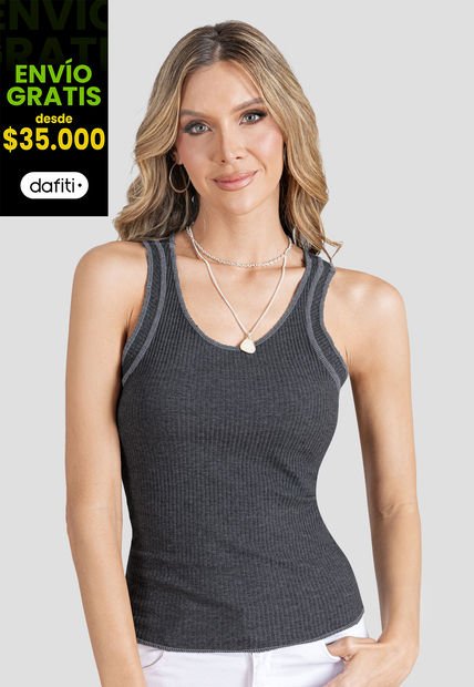Camiseta Mujer Negro Rutta 105855