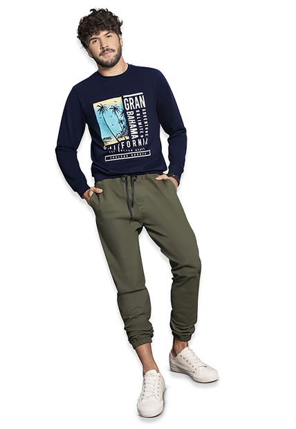Pantalon Para Hombre Hombre Verde Militar Rutta 96467