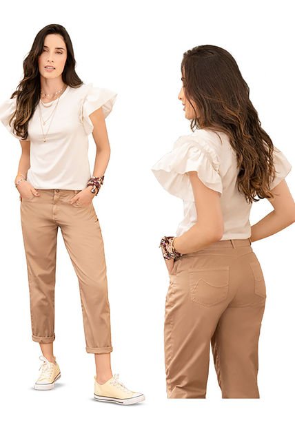 Pantalón Mujer Caramelo Rutta 78617