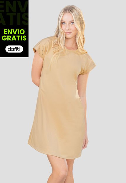 Vestido Corto Mujer Caramelo Rutta 106573