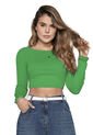 Crop Top Mujer Verde Antioquia Rutta 9749 de Rutta
