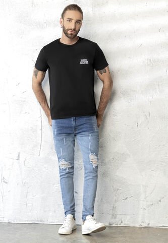 Camiseta Hombre Negro Rutta 1855 Rutta