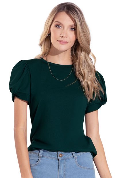 Camiseta Mujer Verde 79579