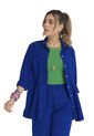 Camisa Mujer Azul Rey Rutta 31537 de Rutta