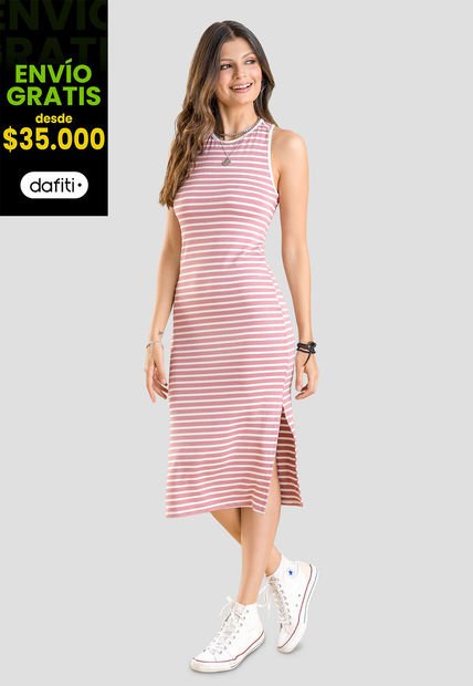 Vestido Largo Mujer Multicolor Rutta 102888