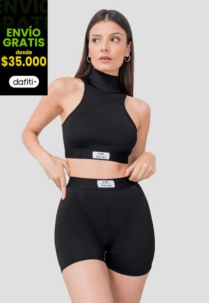 Conjunto Mujer Negro Rutta 101644