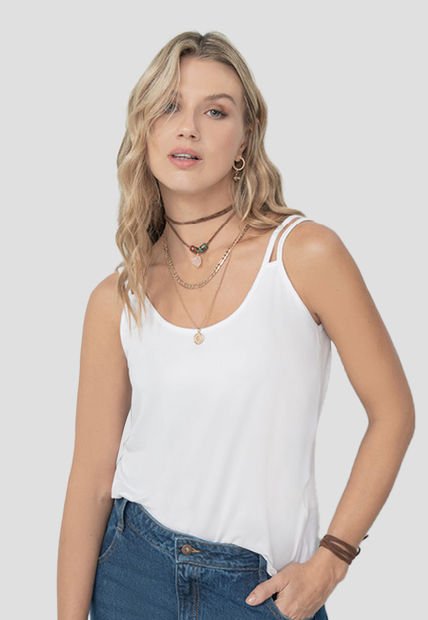 Camiseta Mujer Blanco Rutta 6388