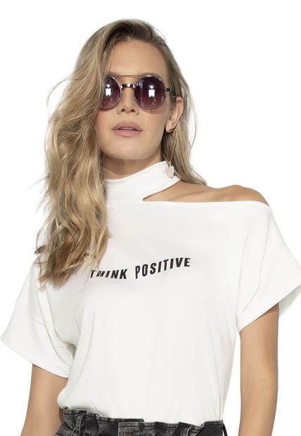 Camiseta Mujer Marfil Rutta 91929