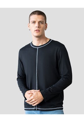 Camibuzo Hombre Negro Rutta 5309