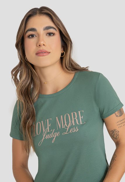 Camiseta Mujer Musgo Rutta 106883
