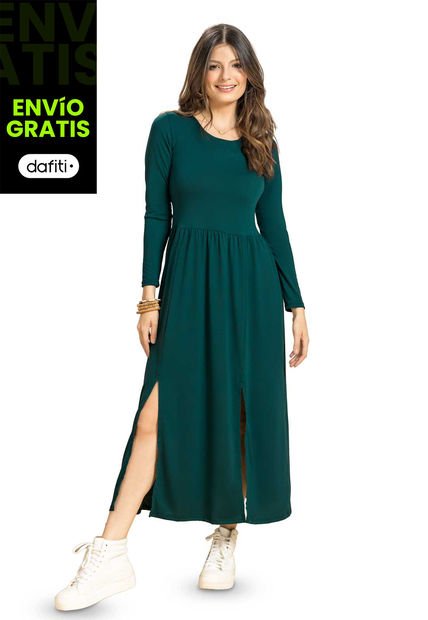 Vestido Mujer Verde Rutta 100191