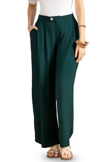Pantalón Mujer Verde Rutta 100195