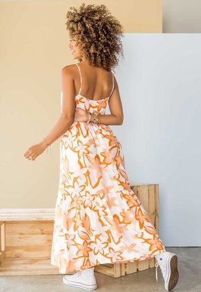 Vestido Mujer Naranja Rutta 100327