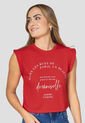 Camiseta Mujer Rojo Rutta 106114 de Rutta