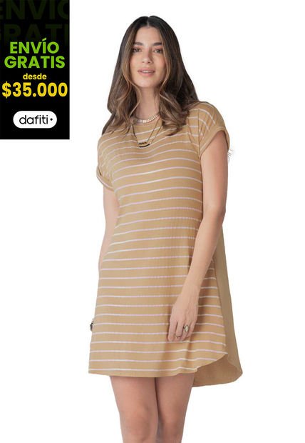 Vestido Corto Multicolor Rutta 3931