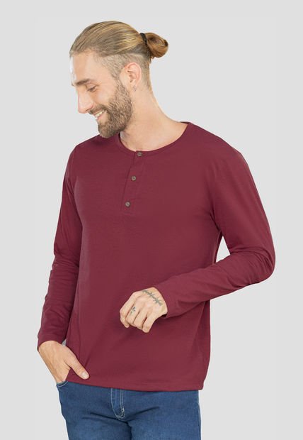 Camibuzo Hombre Vinotinto Rutta 91885