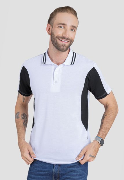 Polo Hombre Blanco Rutta 105463