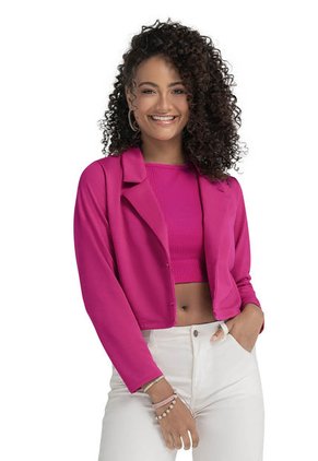 Blazer Mujer Fucsia Rutta 9534