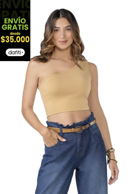 Crop Top Paq X2 Mujer Multicolor Rutta 5048